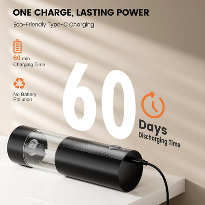 Electric Salt and Pepper Grinder Set